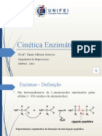 Aula 2 - Revisão Cinética Enzimática