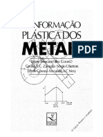 CONFORMAÇÃO PLÁSTICA DOS METAIS