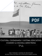 Cultura,Ciudadania y Sistema Educativo Cuando La Escuela Adoctrina