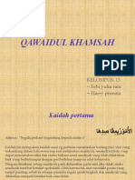 Fiqih Qawaidul Khamsah Kelompok 13