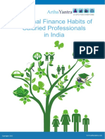 Personal Finance Habits of Salaried Professionals in India