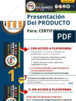 Guía de Presentación Del Producto 3er Ciclo Plataforma Educa Bolivia AulaMinedu