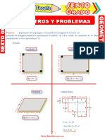 Perímetros y Problemas Con Áreas para Sexto Grado de Primaria Ok