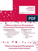 Integrated Phonological Awareness Approach