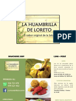 La Huambrilla de Loreto - Brochure 2019