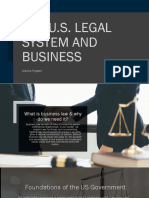 The U.S. Legal System and Business^