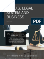 The U.S. Legal System and Business