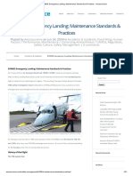 B1900D Emergency Landing - Maintenance Standards & Practices - Aerossurance