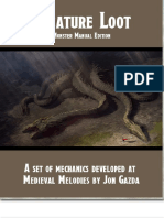 Criatura Botín PDF - Carpeta GM