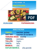 4 Yachana - N - Mikuykuna