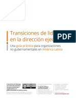 Transiciones de Liderazgo