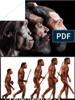 La Evolución de La Especie Humana