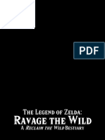 Zelda Ravage The Wild Bestiary