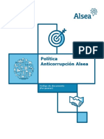 Politica Anticorrupcion Alsea Julio 2018