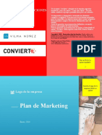 PLANTILLA - Presentación de Plan de Marketing