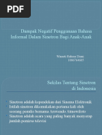 Download Dampak Penggunaan Bahasa Informal Dalam Sinetron by winastid SN51625301 doc pdf