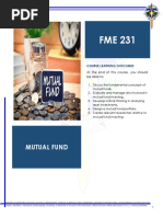 Mutual Fund: Course Learning Outcomes