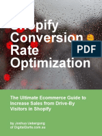 Shopify Conversion Rate Optimization