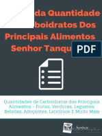 Tabela Da Quantidade de Carboidratos Dos Alimentos v2