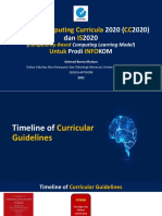 Computing Curricula CC IS: Tinjauan 2020 (2020) Dan 2020