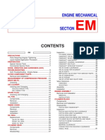 Engine Mechanical: Precautions