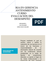 Evaluación del desempeño laboral (EDL