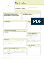 Medication: Expected Pharmacological Action Therapeutic Use