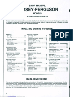 Massey - Ferguson: Shop Manual