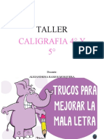 TALLER CALIGRAFIA.