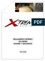 Reglamento Interno Xtreme Mining Rev. 2020 CML. Final.1