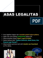 Asas Legalitas