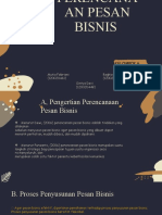 Perencanaan Pesan Bisnis