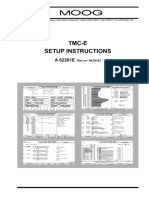 Tmc-E Setup Instructions: Rev - or / 06.04.93