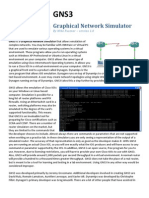 Graphical Network simulator