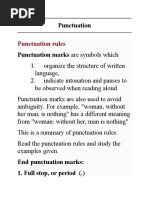 Puctuation Marks