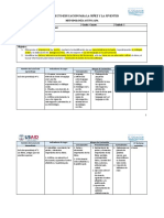 Planificación Lenguaje  Unidad 1 de 4°