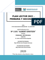 Plan Lector 2021 - Primaria y Secundaria - Reajuste
