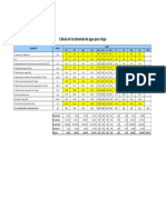 Calculo de La Demanda de Riego Excel