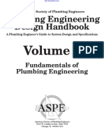 Plumbing Engineering Design Handbook Vol. 1 - Fundamentals of Plumbing Engineering 2004 Edition