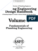 Plumbing Engineering Design Handbook Vol. 1 - Fundamentals of Plumbing Engineering 2009 Edition