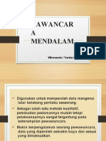 Wawancara Mendalam