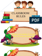 Classroom Rules