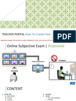 SOP For Teachers (Basic)