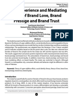 Brand Experience and Brand Loyalty