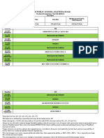 XII-Pre Boards Date Sheet 2020-21