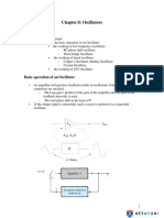 Chapter.8: Oscillators: Objectives