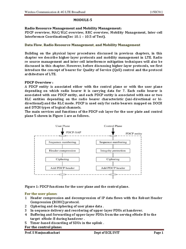 Module 5 15ec81 | PDF | Cellular Network | Internet Protocols