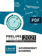 Pre. Compass 2021 - Government Schemes - Rau's IAS
