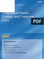 Understand Primary, Foreign, and Composite Keys