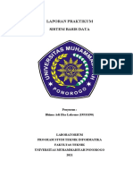 Laporab Praktikum Basis Data